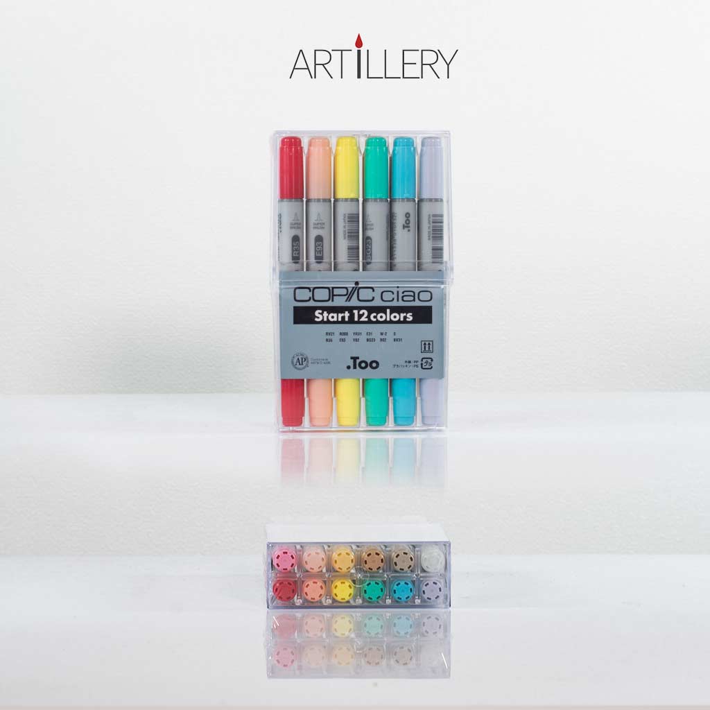 Copic Ciao Markers Starter Set of 12