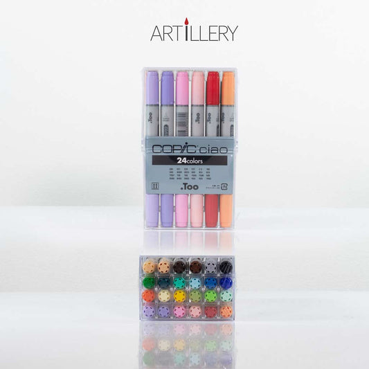 Copic Ciao Markers Basic Set of 24