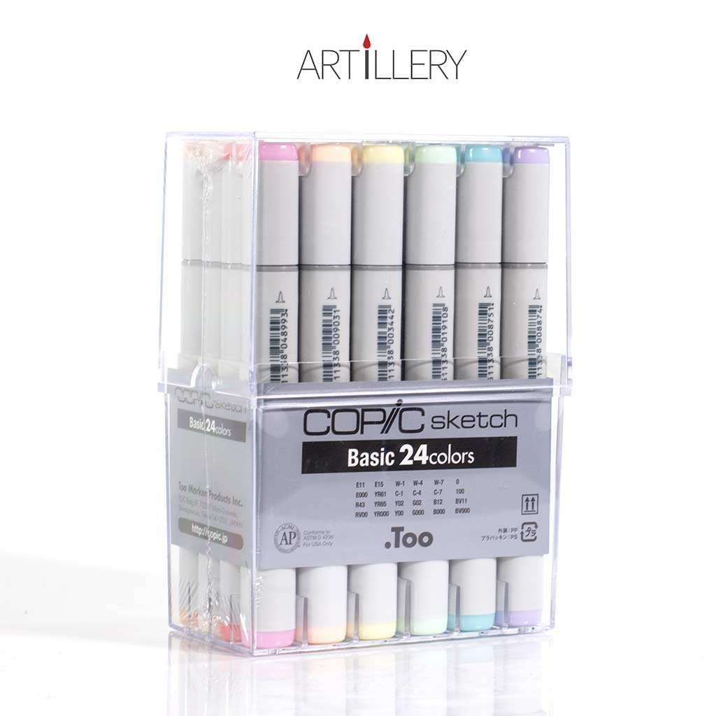 Copic Sketch Basic Set of 24