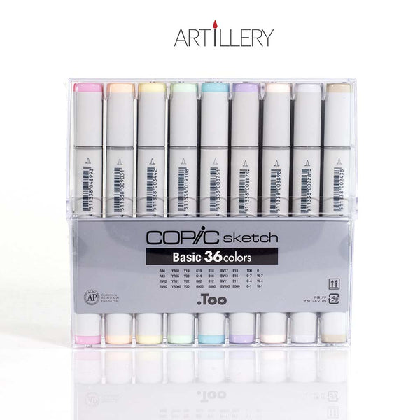 Too Copic Sketch Marker 36 Piece Sketch Basic Set India