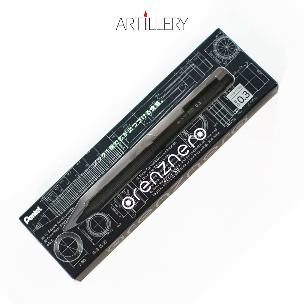 Pentel Orenz Nero 0.3mm (PP3003-A) | Artillery Supplies