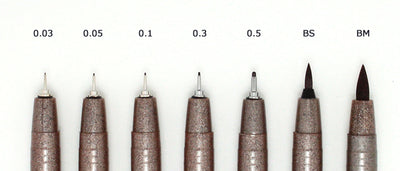 Copic Multiliner Sepia Small Brush